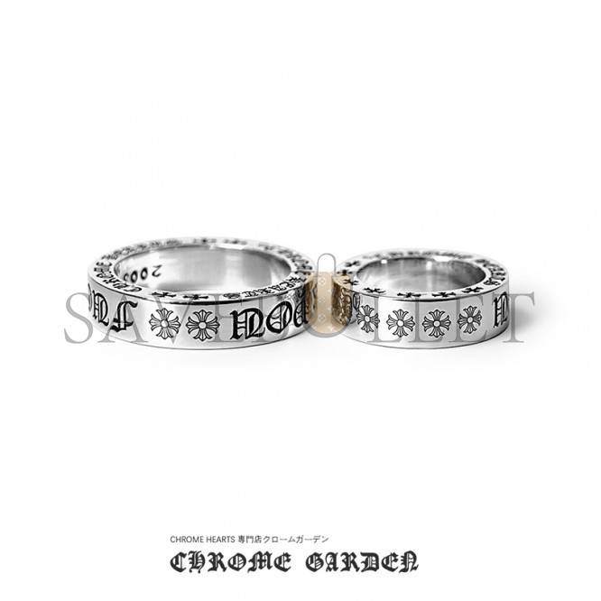 CHROME HEARTS 6MM FUCK YOU SPACER RING