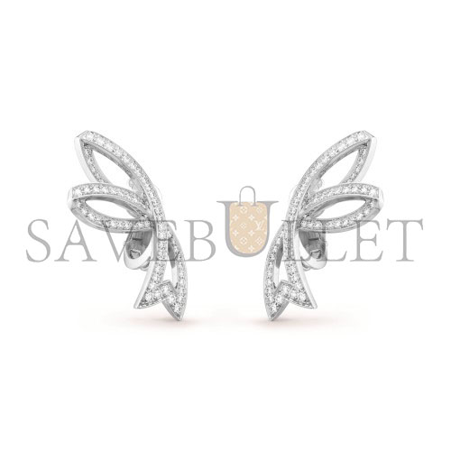 VAN CLEEF ARPELS CONTES D’HIVER EARRINGS - WHITE GOLD, DIAMOND VCARP3J400