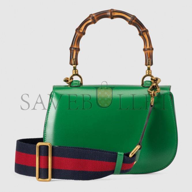 G*u*i bamboo 1947 small top handle bag 675797 (21*15*7cm)