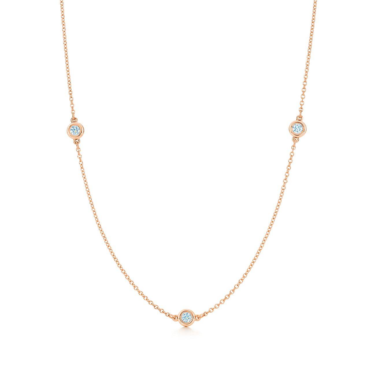 T*f*ny elsa peretti® diamonds by the yard® necklace 60140785