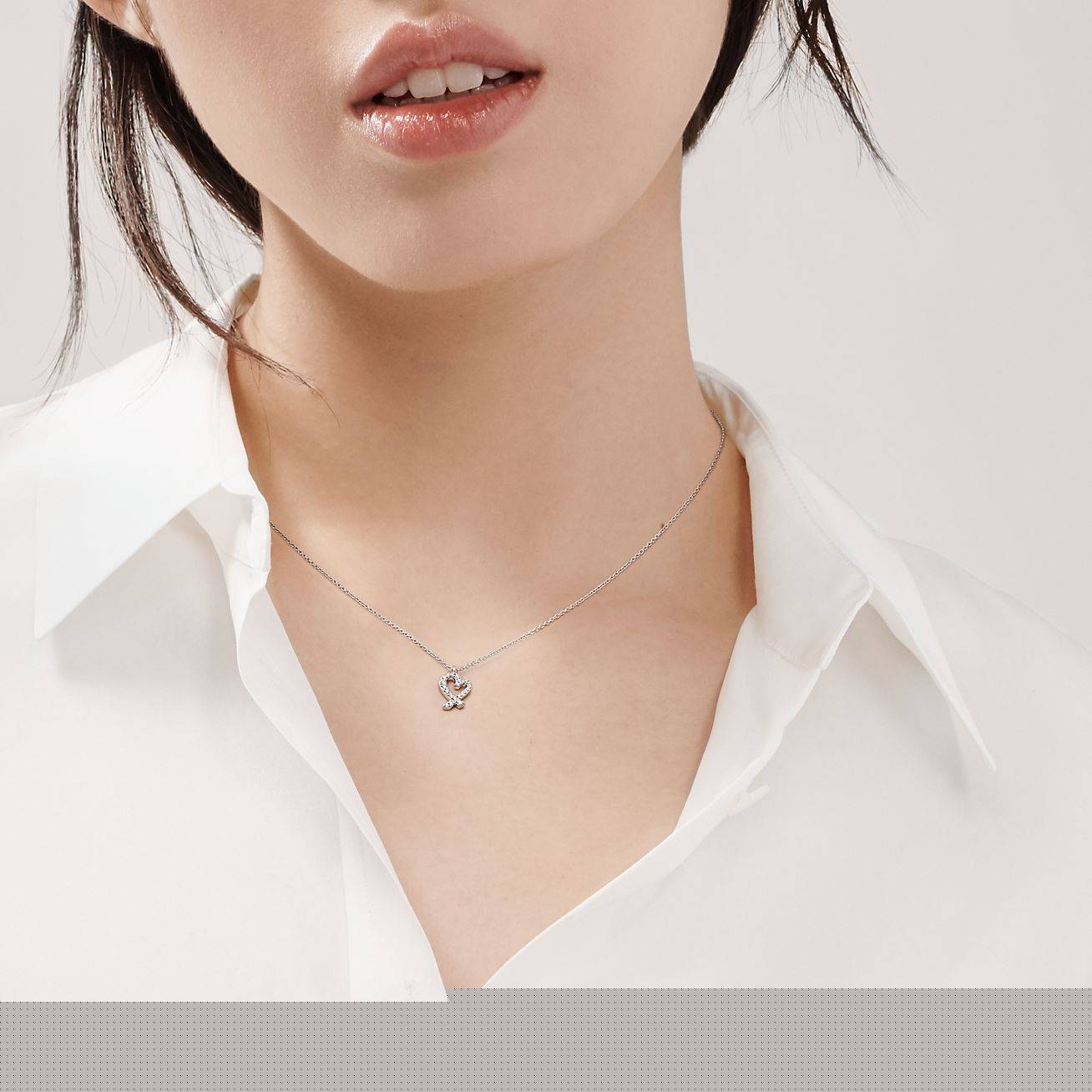 T*f*ny paloma picasso® loving heart pendant