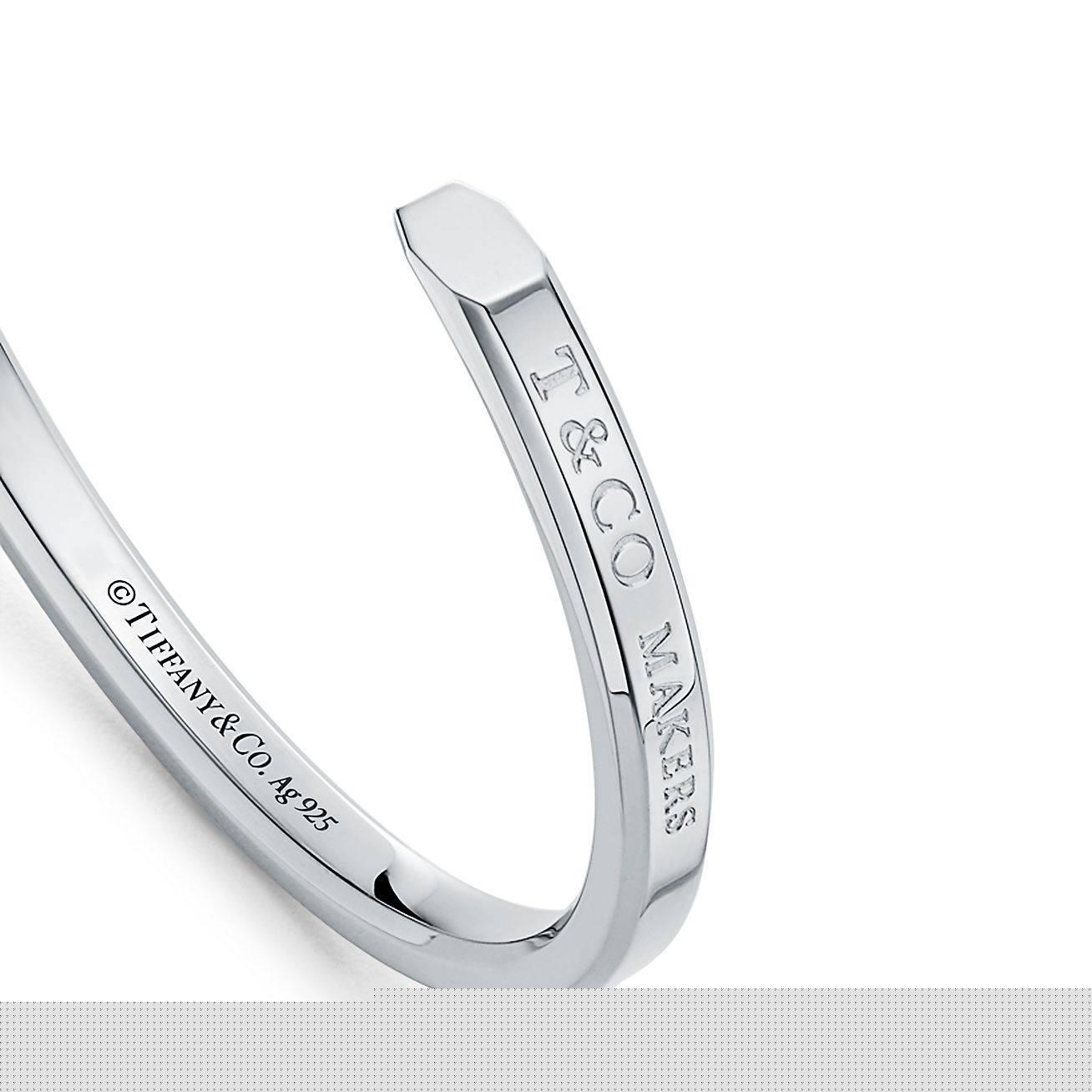 T*f*ny 1837® makers narrow cuff in sterling silver