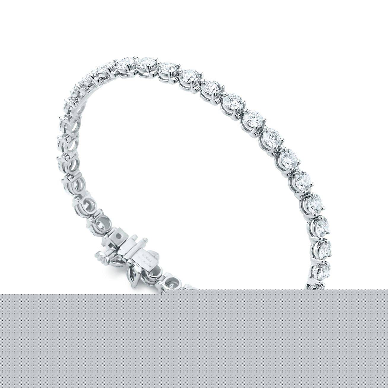 T*f*ny victoria® tennis bracelet in platinum with diamonds