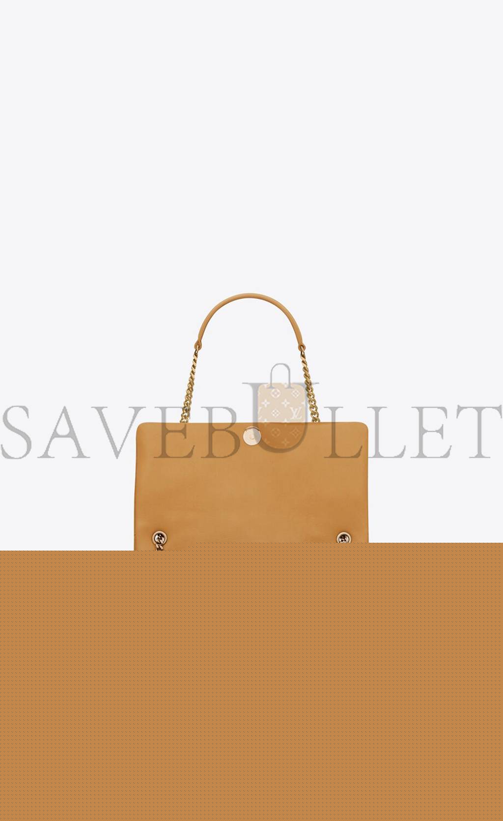 YSL JAMIE MEDIUM CHAIN BAG "CARRÉ RIVE GAUCHE" IN LAMBSKIN AND SUEDE" IN LAMBSKIN AND SUEDE 515821COPP77019 (25*15*7.5cm)