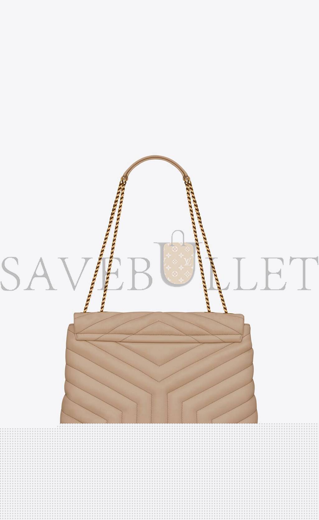 YSL LOULOU MEDIUM CHAIN BAG IN QUILTED LEATHER 574946DV7272721 (32*22*12cm)